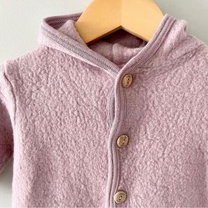 ENGEL wool fleece overall